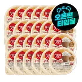 햇반 윤기가득쌀밥 210g 24입 19,900원