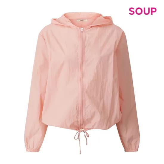 숲 밑단 스트링 바람막이 9,520원