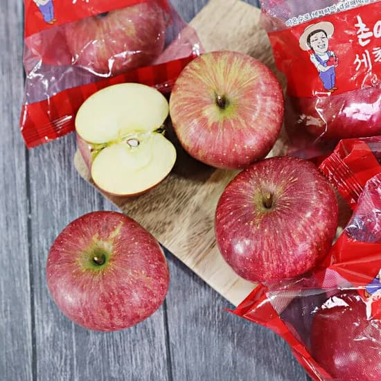 껍질째 먹는 부사 세척사과 4kg 20,500원