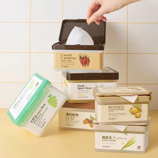 스킨푸드 뽑아쓰는 퀵 마스크 폼 30ml 2개