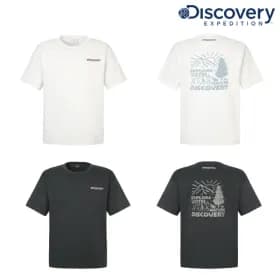 지마켓// 디스커버리 프레시벤트 워싱 캠핑 그래픽 반팔티셔츠 31,400원 무배