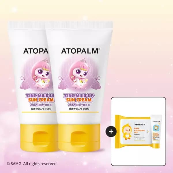 캐치! 티니핑 한정판 아토팜 선케어 5종 론칭특가 27,900원, 15%+7%+장바구니쿠폰