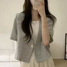 린넨반팔자켓 여름자켓 18,620원/무배