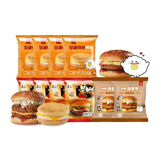 한맥 햄버거 3종 총 10개 15,900원