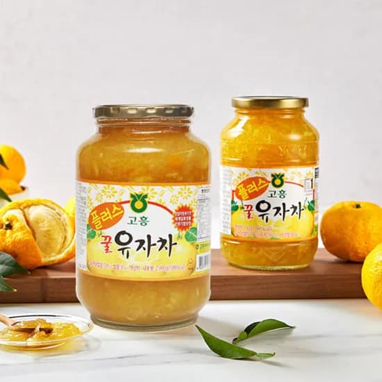 고흥 꿀유자차 2kg 2병 17,050원