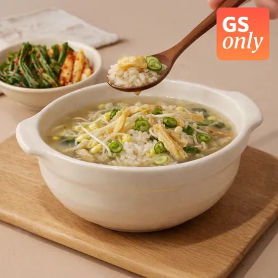 지예찬 콩나물국밥/미역국밥 4개 +1증정  10,710원