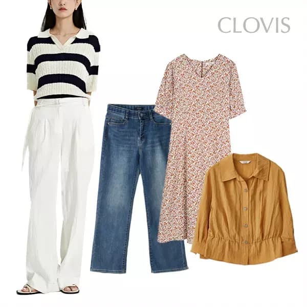 클라비스 티셔츠/가디건/원피스 등 6,500원~