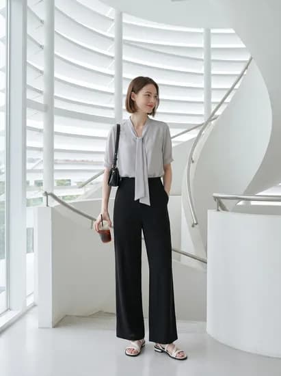 썸머 와이드 밴딩 슬랙스(8부/10부) 17460원 무배