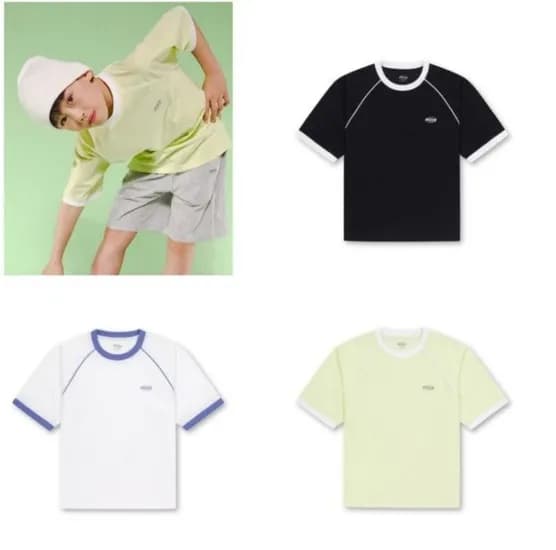 폴햄키즈 라글란반팔티 5부팬츠