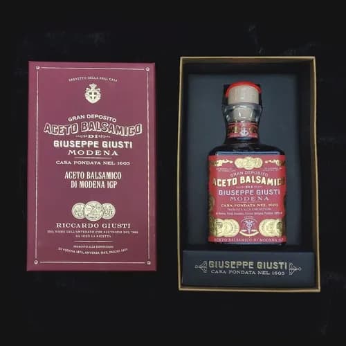 주세페주스티 3메달 발사믹 식초 사각병 250ml 2병 선물 세트