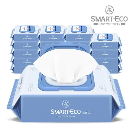 스마트에코 베이직 캡형 물티슈 100매X20팩 15,900원