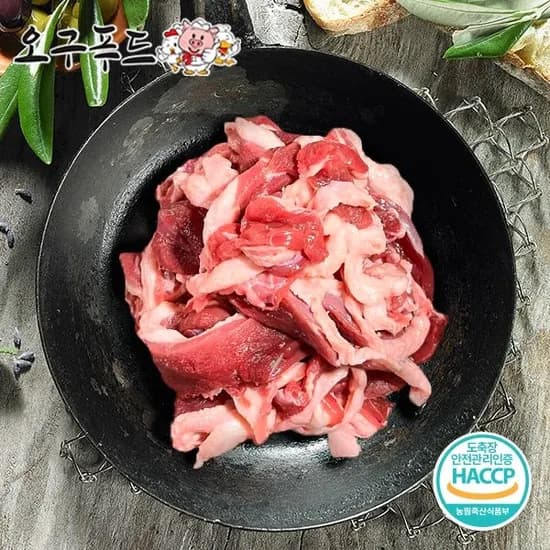 국내산 무항생제 생오리 슬라이스 600g 11,260원 무배