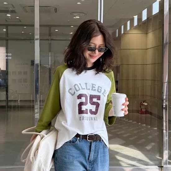 M 컬리지 래글런 7부티 21,140원 유배