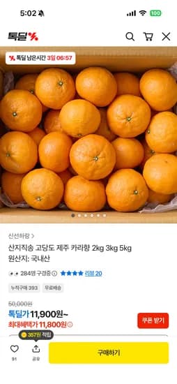 제주 카라향 2kg