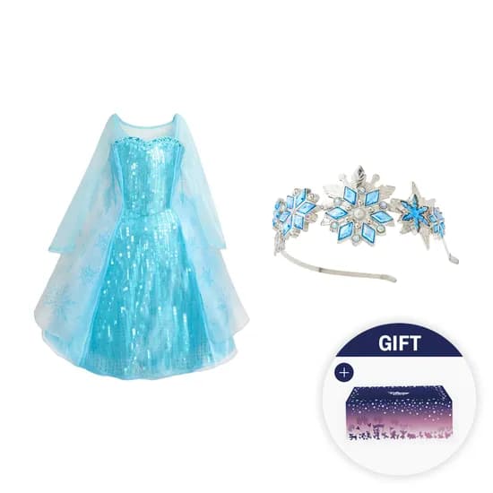 겨울왕국 엘사 아동 코스튬 기프트박스 (드레스+티아라) 50,000원