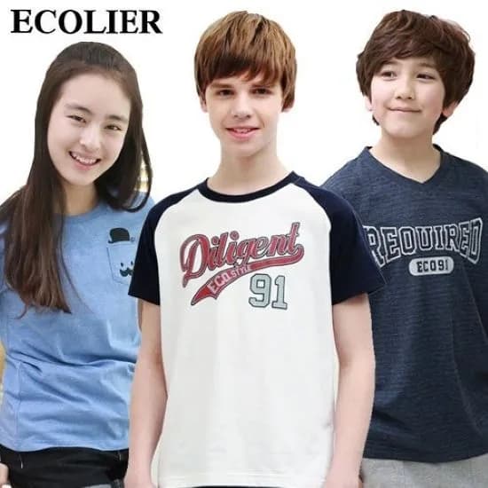 에꼴리에 여아 밴딩 2선 핀턱 4부 반바지 5,700원 유배