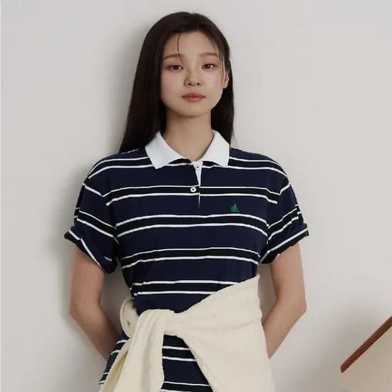 빈폴 볼드 스트라이프 반소매 폴로 티셔츠 121,000원