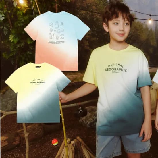 내셔널지오그래픽 반팔 스텝다잉 티셔츠 K232UTS190 20,050원 (배송비포함)