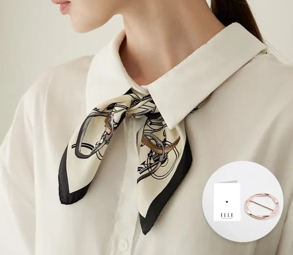 엘르 실크스카프 21,500원~ 무배