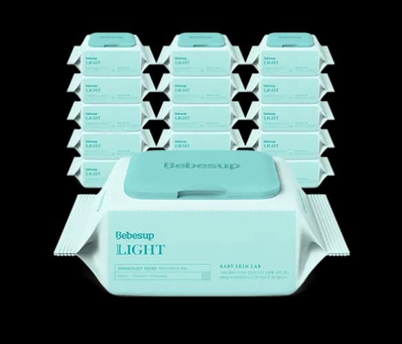 베베숲 라이트 휴대물티슈 20매 16팩 9,490원