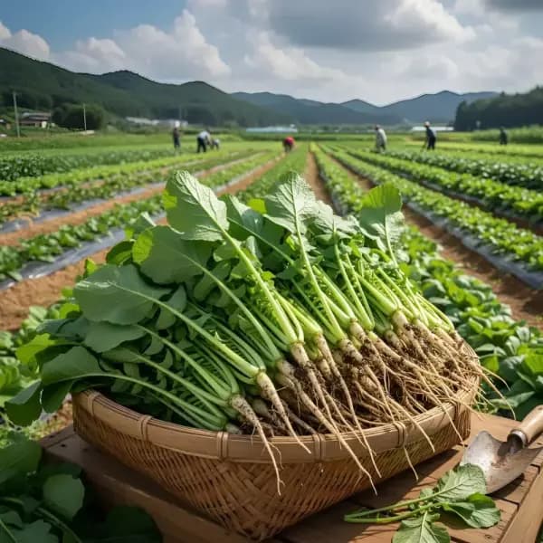 국내산 열무 4kg 내외 4단 7,360원