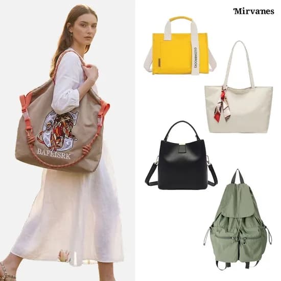 미르바네스 데일리 심플 버킷 토트&크로스백 16,900원