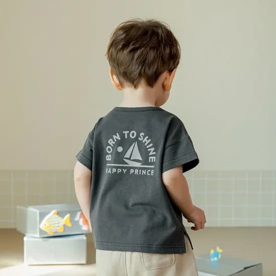 해피프린스 레오 반팔티