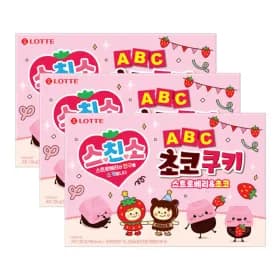 ABC 초코쿠키 스트로베리초코 130g 3개 10,020원