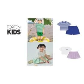 탑텐키즈 쿨에어 스프라이트 셋업 12,870원