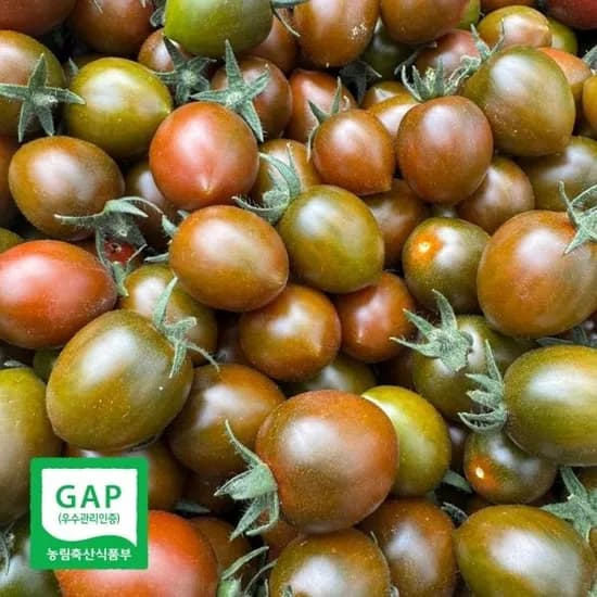 GAP 인증 흑대추방울토마토 1kg 9,900원
