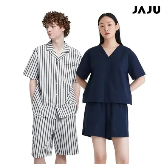 자주 파자마 세트 카드 16600원 유배