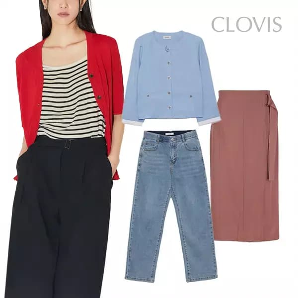 클라비스 워셔블 니트 등 여름옷 여러가지 6,500원 부터~