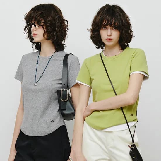 몽돌 에센셜 라운드넥 반팔 티셔츠 2팩 35,470원