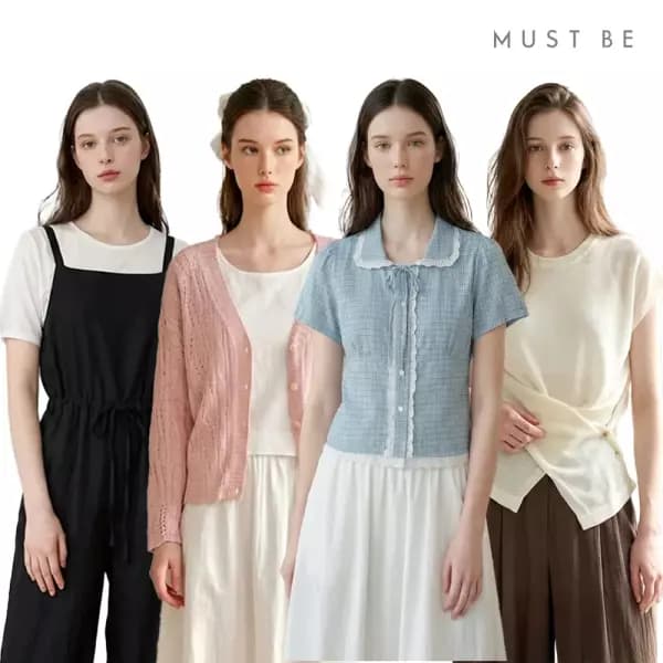 뒷밴딩 빈티지 워싱 절개 와이드 데님팬츠 24,900원 무배