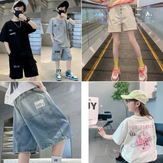 다미주니어 데님 5부 와이드 팬츠 18,530원 (무배)