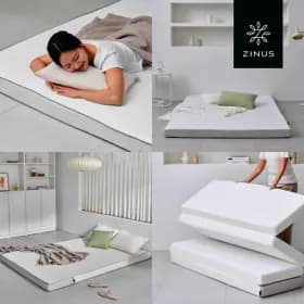 지누스 메모리폼 토퍼 싱글+스트랩 증정 74,060원