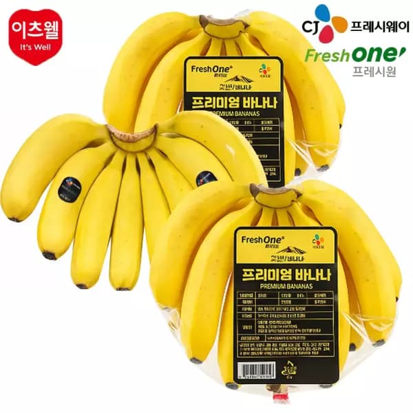 씨제이프레시웨이 바나나 3.5키로 11,500원 무배