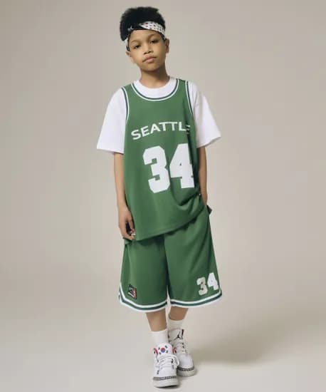 테이크이지 키즈 바스켓볼 나시티 반바지 셋업 33,280원