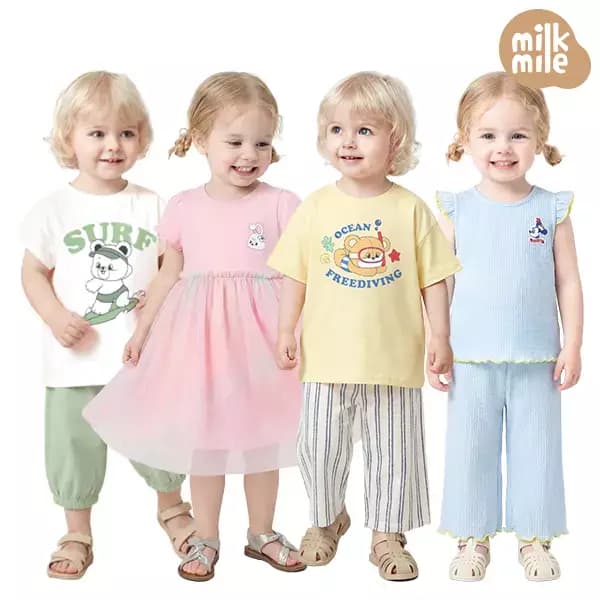 밀크마일 슈가롤링아이스프릴티셔츠 3,950원