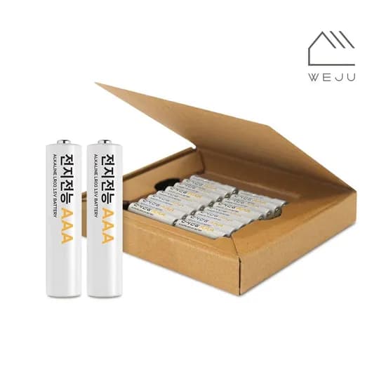 위주 전지전능 알카라인 건전지 모음 6,440원~