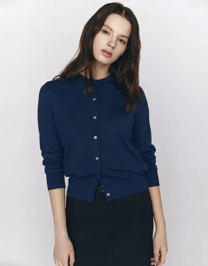 라운드넥 가디건 25,000원 무배