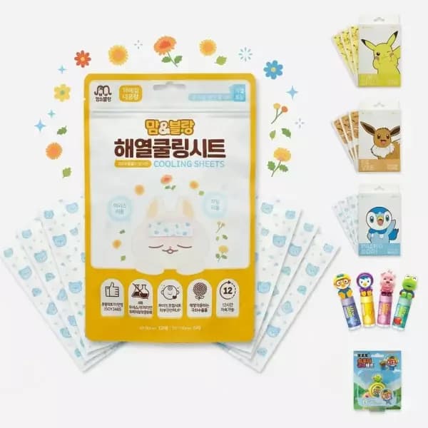 키즈 해열냉각시트 18매 3900원
