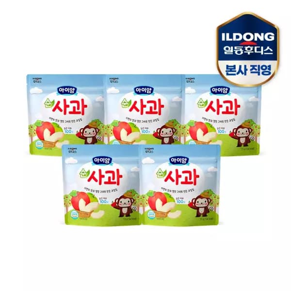 아이얌 동결건조 과일칩 순사과 5개 10,550원