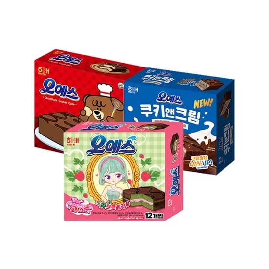 해태제과 오예스 3종 30%할인 14,100원