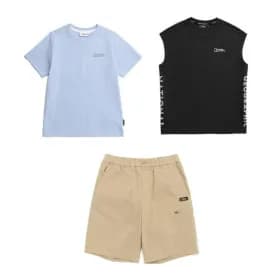 내셔널지오그래픽키즈 반팔/나시티/5부팬츠 14,630원 유배