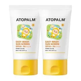 아토팜 이지워시 선스크린 60ml 2개(+10ml 2개) 22,230원 무배