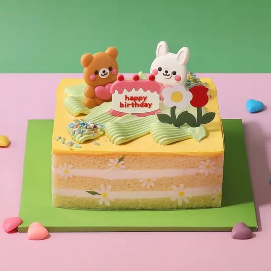 파리바게뜨 버니&베어 축하파티 케이크 카카오머니 24,050원