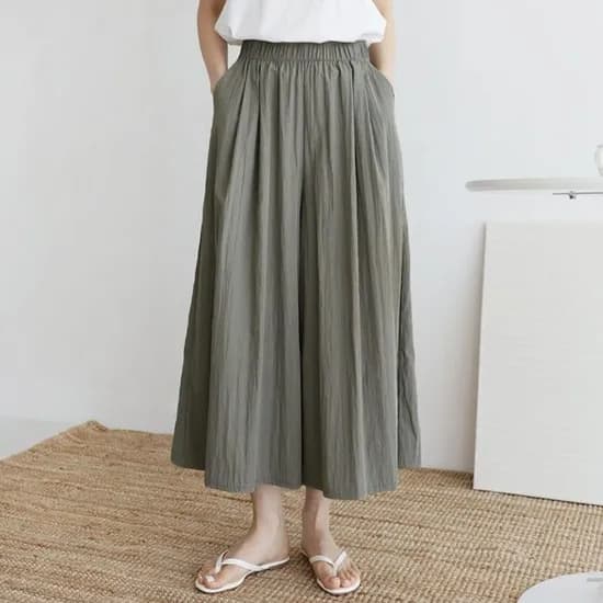 와이드핏 바스락 밴딩팬츠 16,470원 무배