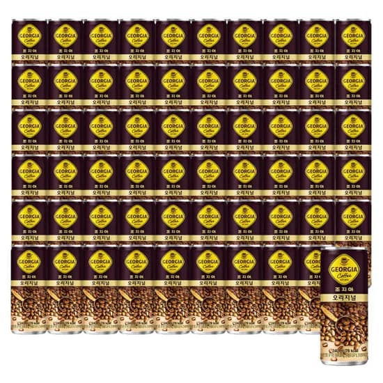 조지아 오리지널 240ml 60캔 무료배송