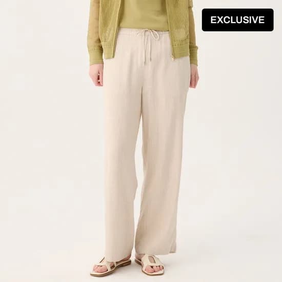 더레노마 린넨 세미 와이드 팬츠 카드 무배 15,990원